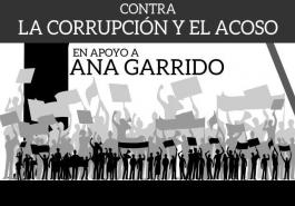 Cartel concentración Ana Garrido